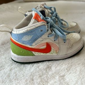Toddlers Air Jordan 1 Mid SE GS ‘Stitch